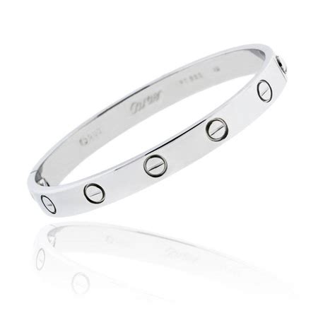 cartier love bracelet silber|cartier love bracelet unisex.